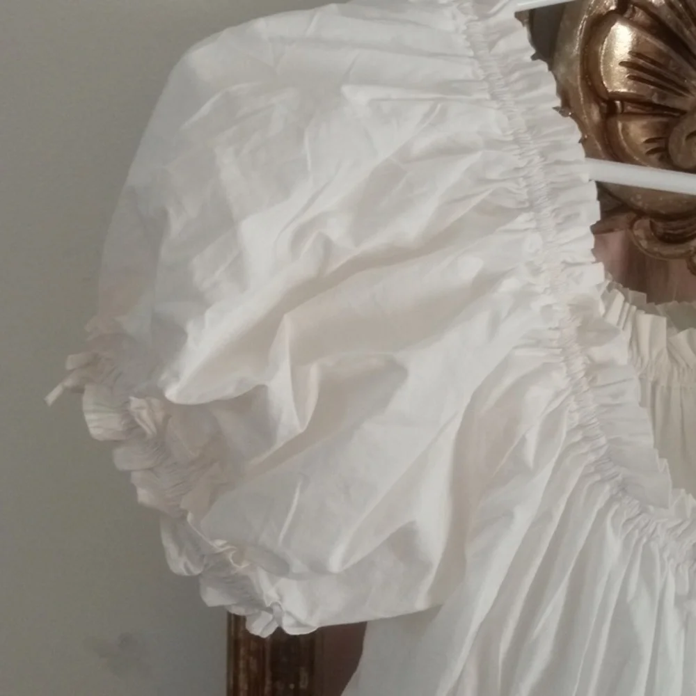 White Midi Dress - Picture 6 of 8